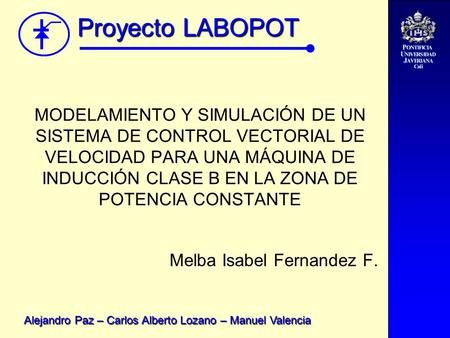Melba Isabel Fernandez F.