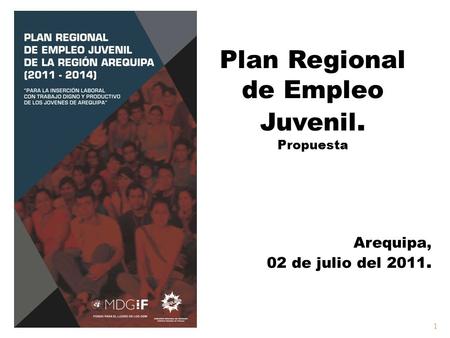 Plan Regional de Empleo Juvenil.