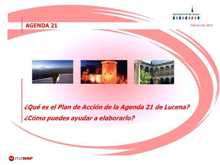 ¿Qué es el Plan de Acción de la Agenda 21 de Lucena?