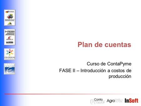 Curso de ContaPyme FASE II – Introducción a costos de producción