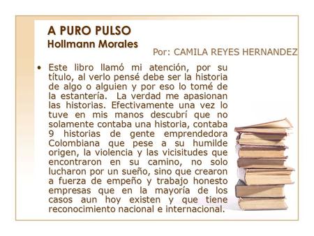A PURO PULSO Hollmann Morales