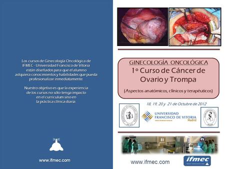 1º Curso de Cáncer de Ovario y Trompa
