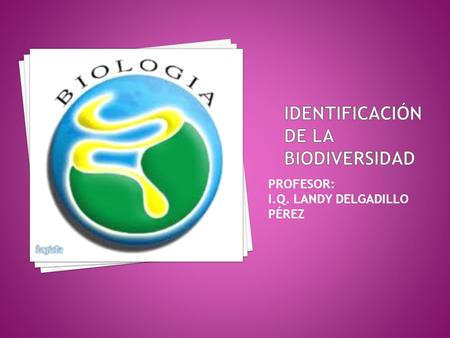Identificación de la biodiversidad