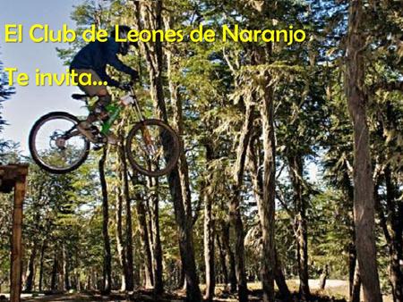 El Club de Leones de Naranjo Te invita…. II Recreativa de Mountain Bike Club de Leones Naranjo 2010.
