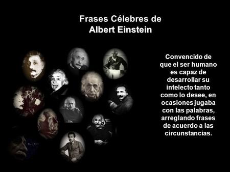 Frases Célebres de Albert Einstein