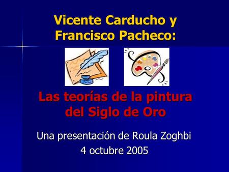 Una presentación de Roula Zoghbi 4 octubre 2005