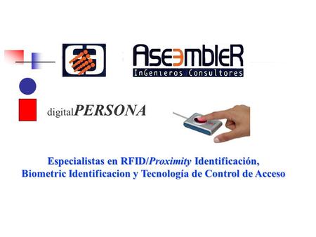 Especialistas en RFID/Proximity Identificación,