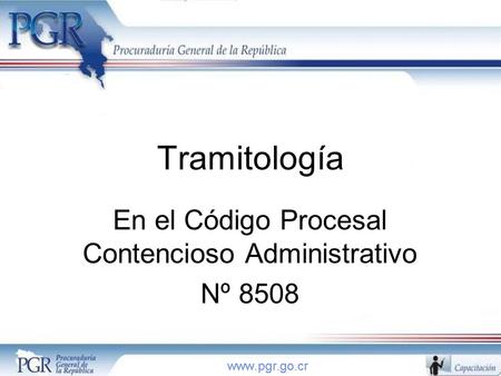 En el Código Procesal Contencioso Administrativo Nº 8508