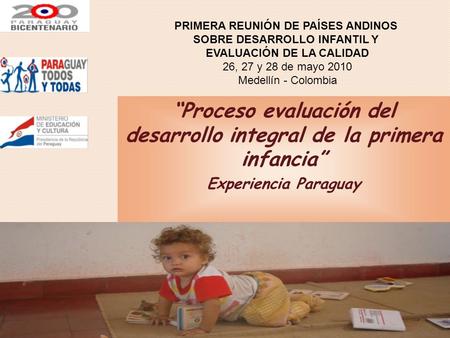 “Proceso evaluación del desarrollo integral de la primera infancia”