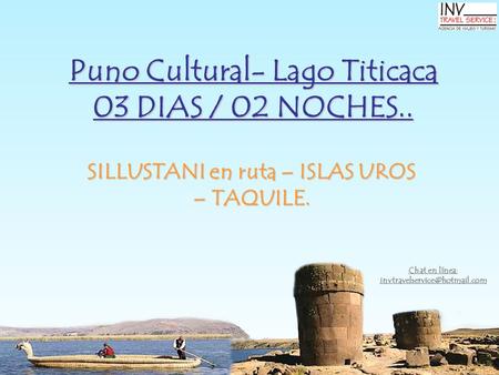 Puno Cultural- Lago Titicaca 03 DIAS / 02 NOCHES..