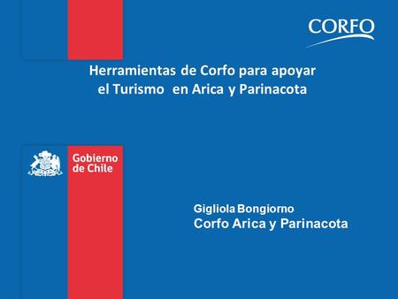 Herramientas de Corfo para apoyar el Turismo en Arica y Parinacota