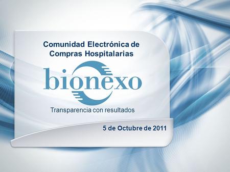 Comunidad Electrónica de Compras Hospitalarias