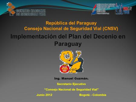 Implementación del Plan del Decenio en Paraguay