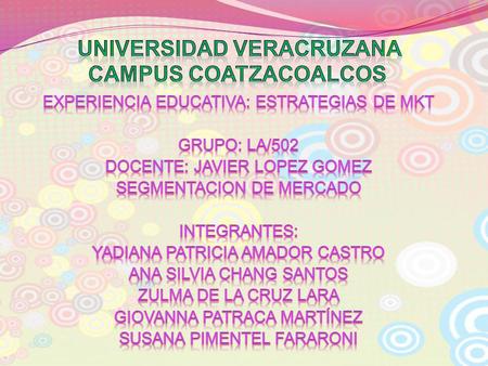 Universidad Veracruzana Campus Coatzacoalcos