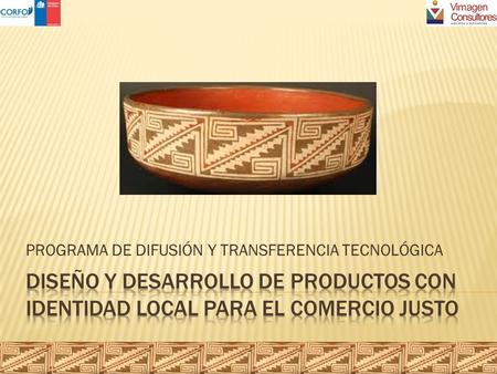 PROGRAMA DE DIFUSIÓN Y TRANSFERENCIA TECNOLÓGICA