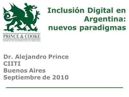 Inclusión Digital en Argentina: nuevos paradigmas