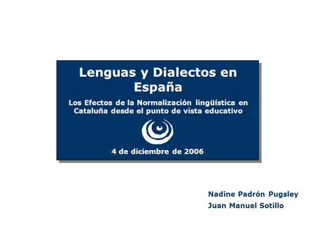 Lenguas y Dialectos en España