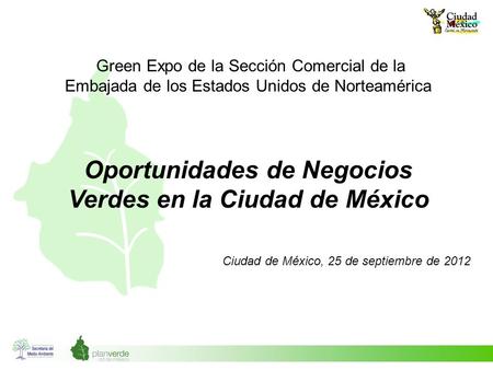 Oportunidades de Negocios Verdes en la Ciudad de México