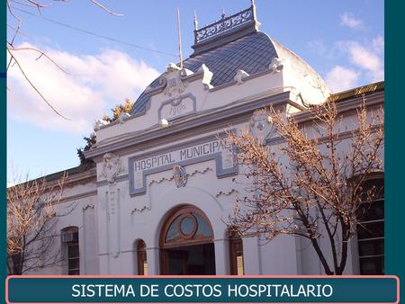 SISTEMA DE COSTOS HOSPITALARIO