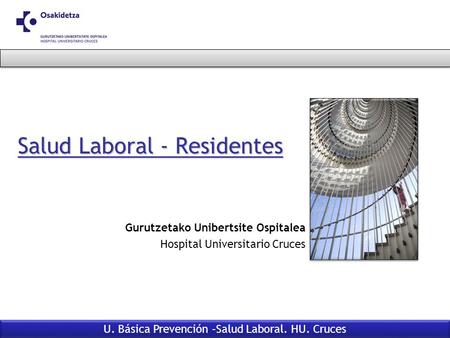 Salud Laboral - Residentes