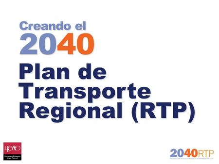 Plan de Transporte Regional (RTP)