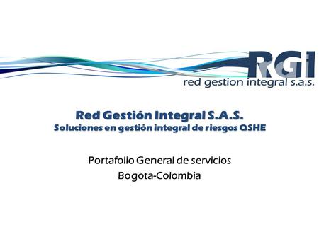Portafolio General de servicios Bogota-Colombia