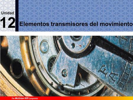 Introducción Casi la totalidad de las máquinas que empleamos en la actualidad utilizan algún sistema de transmisión del movimiento. Esta transmisión, en.