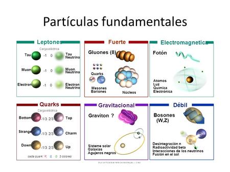 Partículas fundamentales