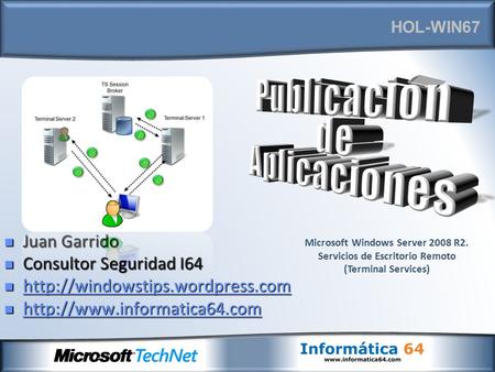 Microsoft Windows Server 2008 R2. Servicios de Escritorio Remoto