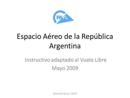 Espacio Aéreo de la República Argentina