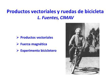 Productos vectoriales y ruedas de bicicleta