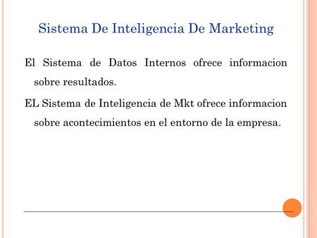 Sistema De Inteligencia De Marketing