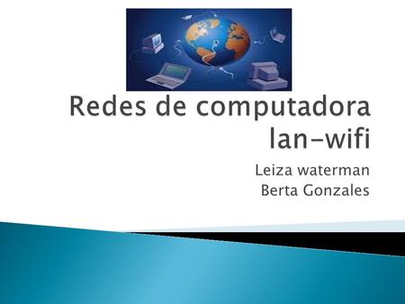 Redes de computadora lan-wifi