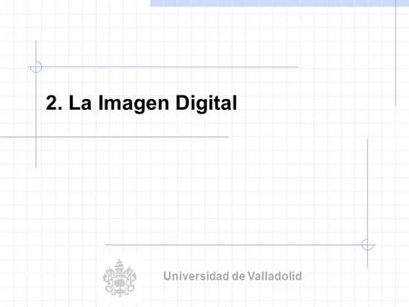 2. La Imagen Digital Universidad de Valladolid.