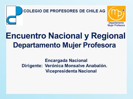 Encuentro Nacional y Regional