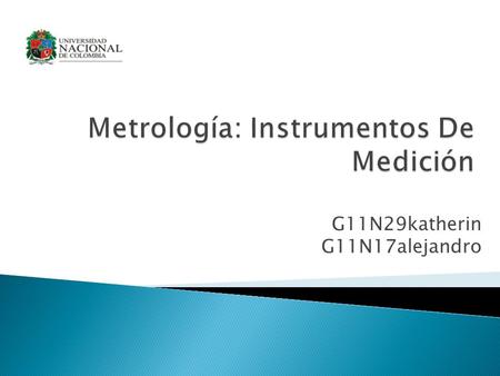 Metrología: Instrumentos De Medición