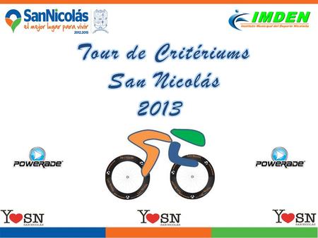 3 ETAPAS el 29 de junio, 20 y 27 de julio del 2013 1ª etapa CIRCUITO MARIO J. MONTEMAYOR San Nicolás 2ª etapa CIRCUITO TORRES DE STO DOMINGO San Nicolás.