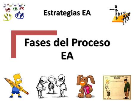 Estrategias EA Fases del Proceso EA.