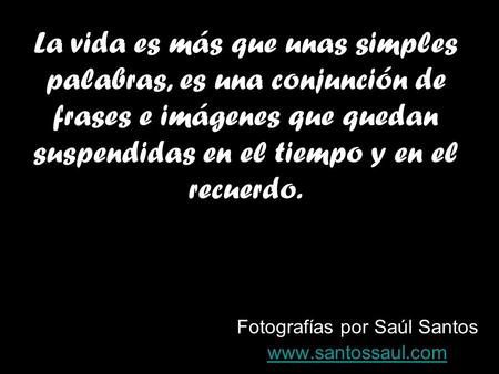 Fotografías por Saúl Santos