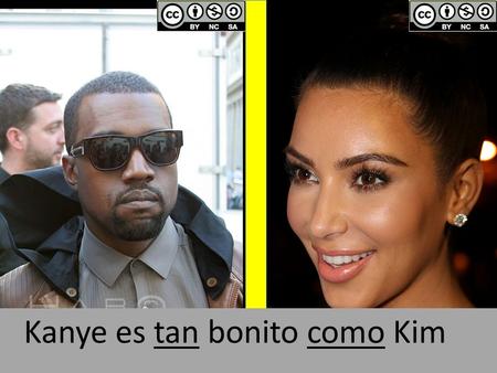 Kanye es tan bonito como Kim