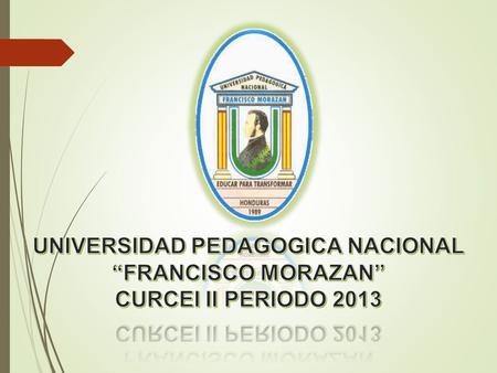 UNIVERSIDAD PEDAGOGICA NACIONAL
