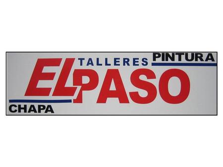 LA EMPRESA Talleres “el Paso” es una empresa que tiene mas de 20 AÑOS de EXPERIENCIA. Actualmente es el MAYOR TALLER independiente de la región Sur de.