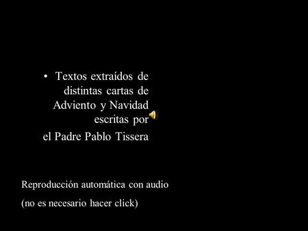 el Padre Pablo Tissera Reproducción automática con audio