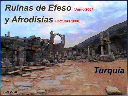 Ruinas de Efeso (Junio 2007)