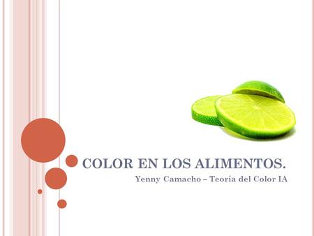 Yenny Camacho – Teoría del Color IA