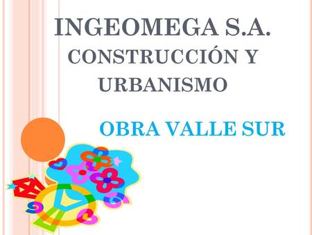 INGEOMEGA S.A. construcción y urbanismo
