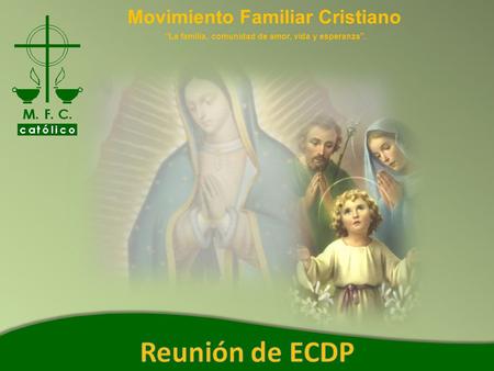 Reunión de ECDP Movimiento Familiar Cristiano