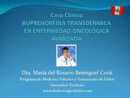 Dra. María del Rosario Berenguel Cook