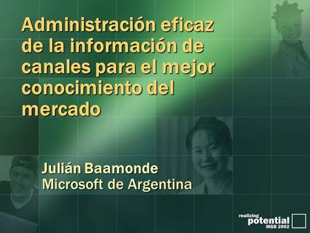 Julián Baamonde Microsoft de Argentina
