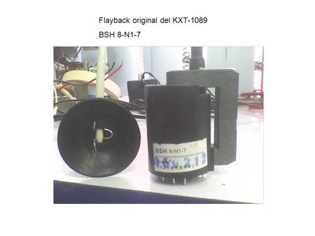 Flayback original del KXT-1089